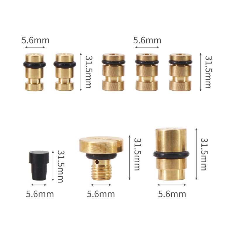 KIPA Carburetor Rebuild Repair Kit With Float Replace for 1970-1973 CB350 CL350 Twins, Carb # 3D, 722A, 726A & 728A On engine number 1065279 - Image 3